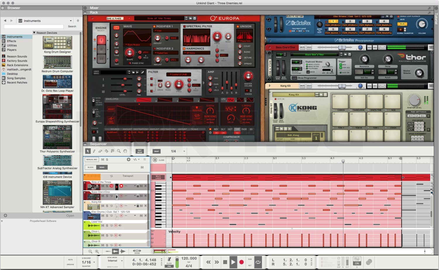 Propellerhead Reason Intro 10 Musikhaus