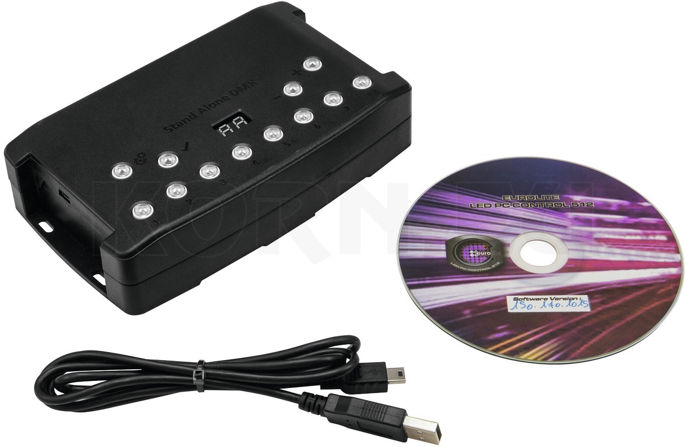 EUROLITE SAP512 MK2 StandAlone DMX... music store