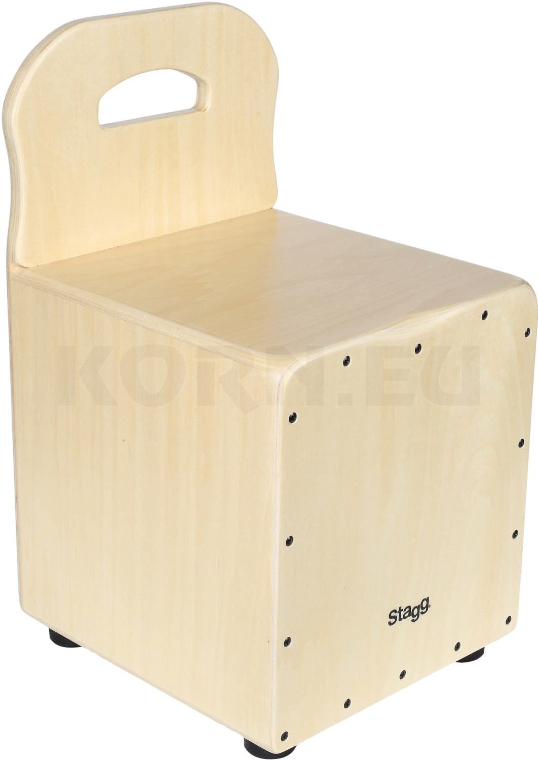 STAGG CAJKID N Kinder Cajon natur mit Lehne BWare