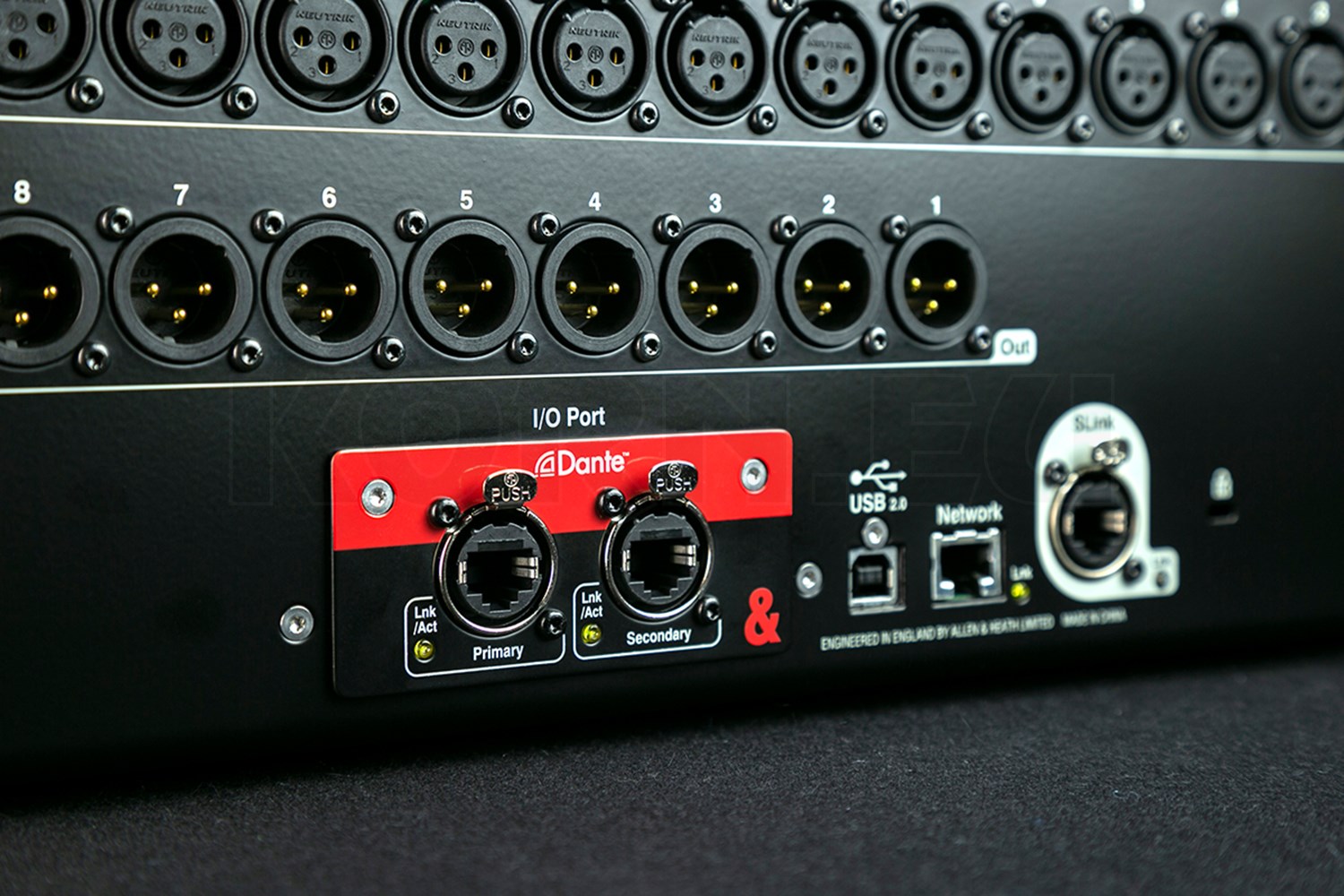 Allen & Heath SQ Dante Audio Interface Musikhaus