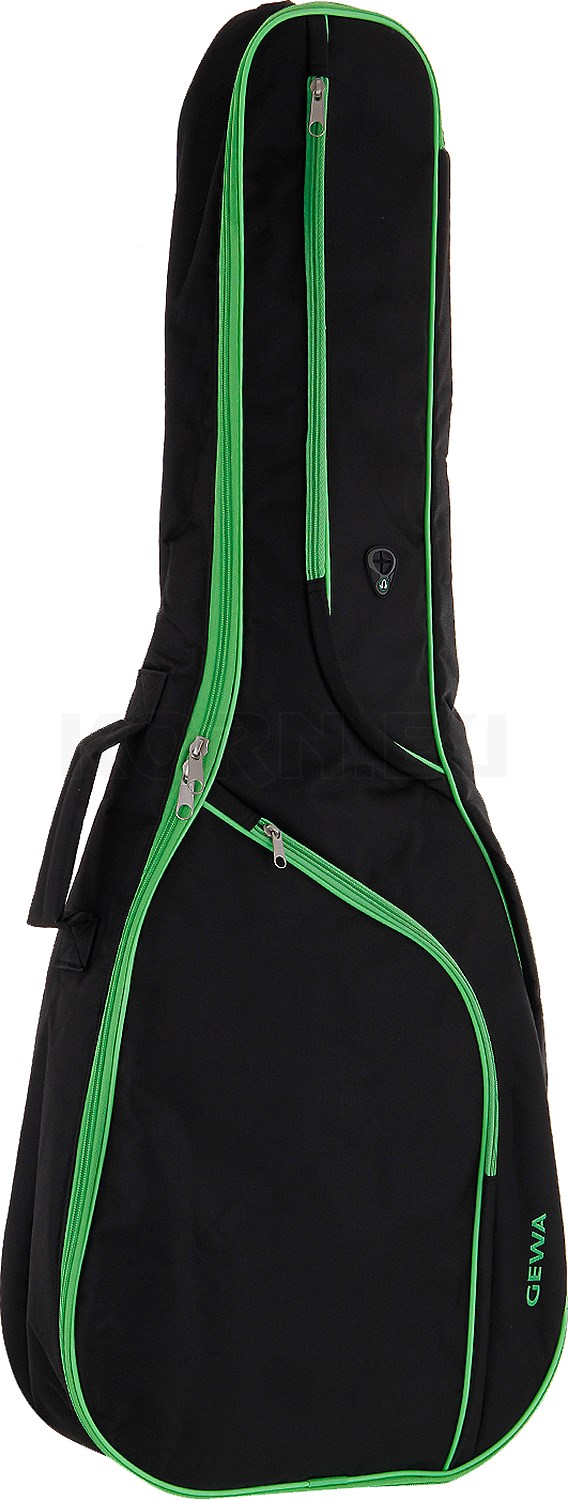 Sac Guitare Concert 1/2 Housse Guitare GEWA IP-G 1/2 - Cordura Orange 3/4 Sac Guitare Rembourré