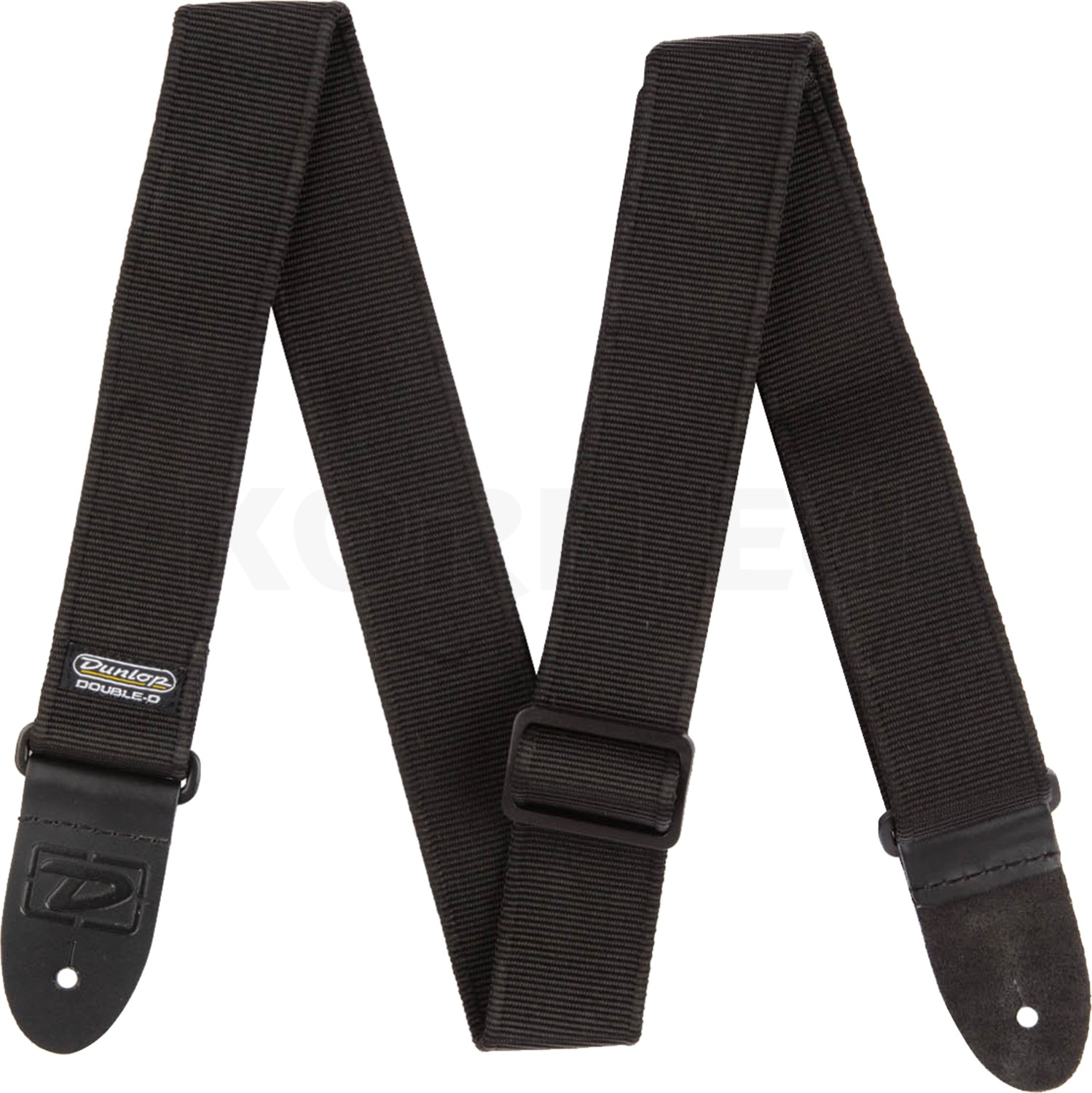 Dunlop Classic Gitarrengurt schwarz extralang Musikhaus