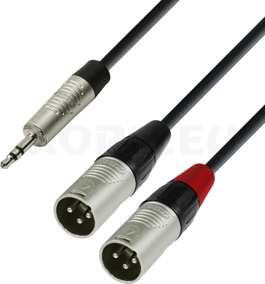 KORN Kabel Premium Mikrofonkabel XLR Klinke 3 mNeu