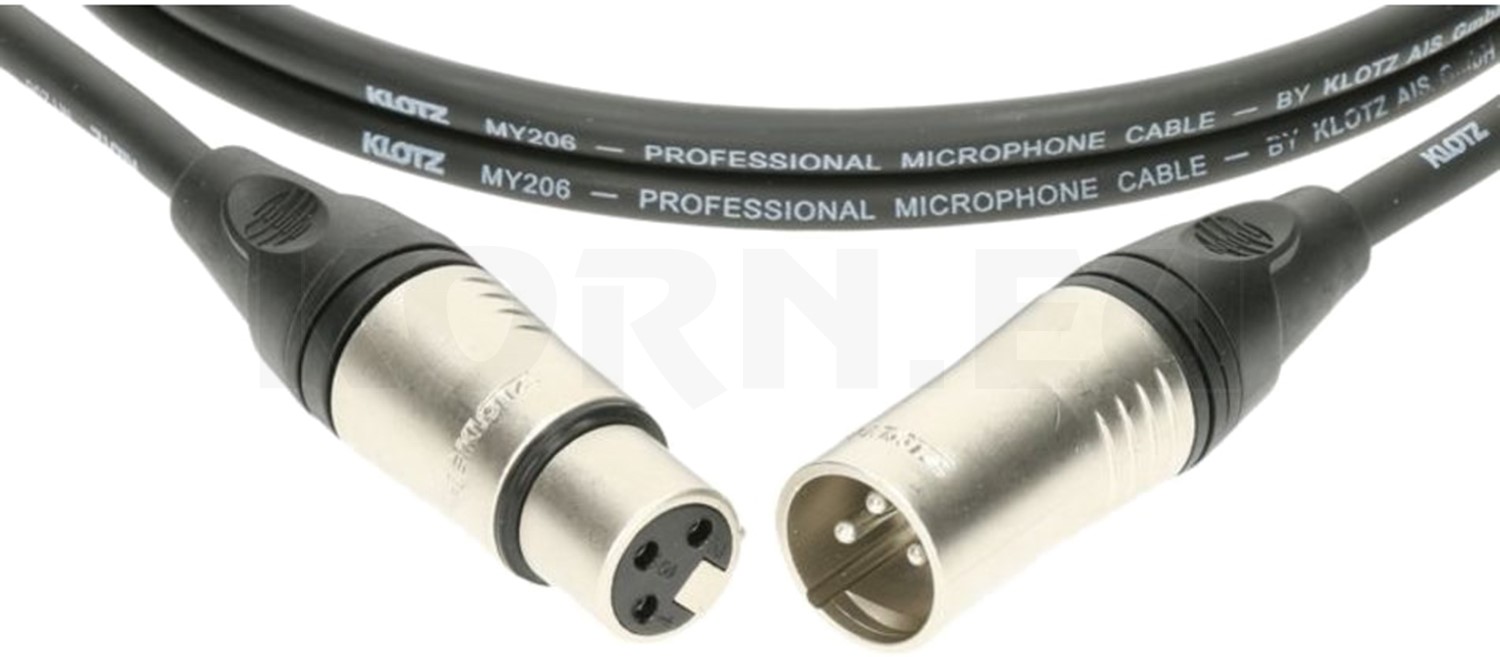KLOTZ M2 Mikrofonkabel – 10 M Profi-XLR-Kabel Mit Top-Abschirmung & Klarem Sound – Made In Germany