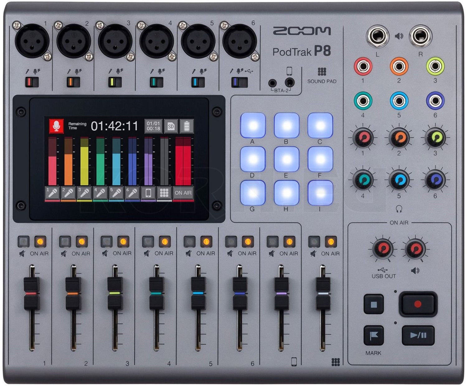 Zoom PodTrak P8 in Audio Recorder Musikhaus