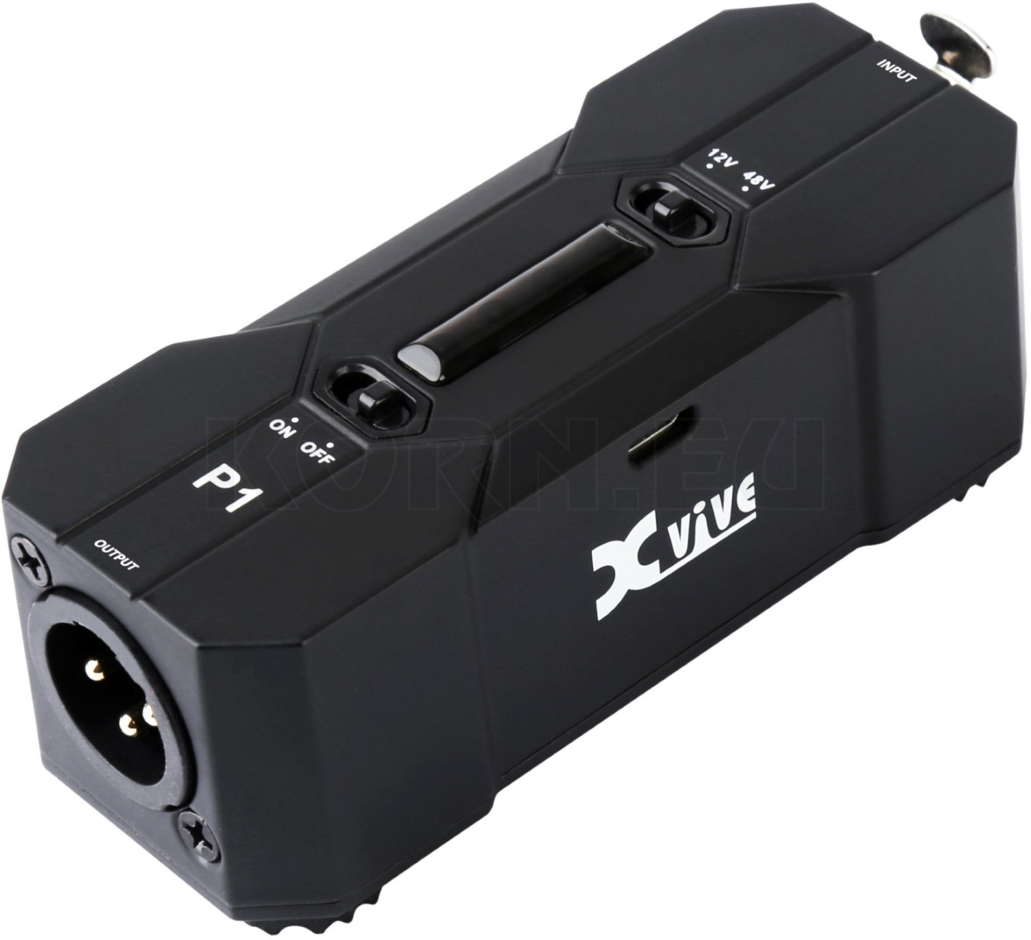 XVive P1 Portable Phantom Power Supply (12V / 48V) music store