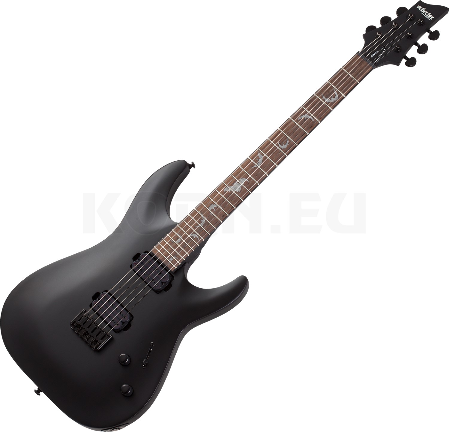 schecter damien 6 satin black