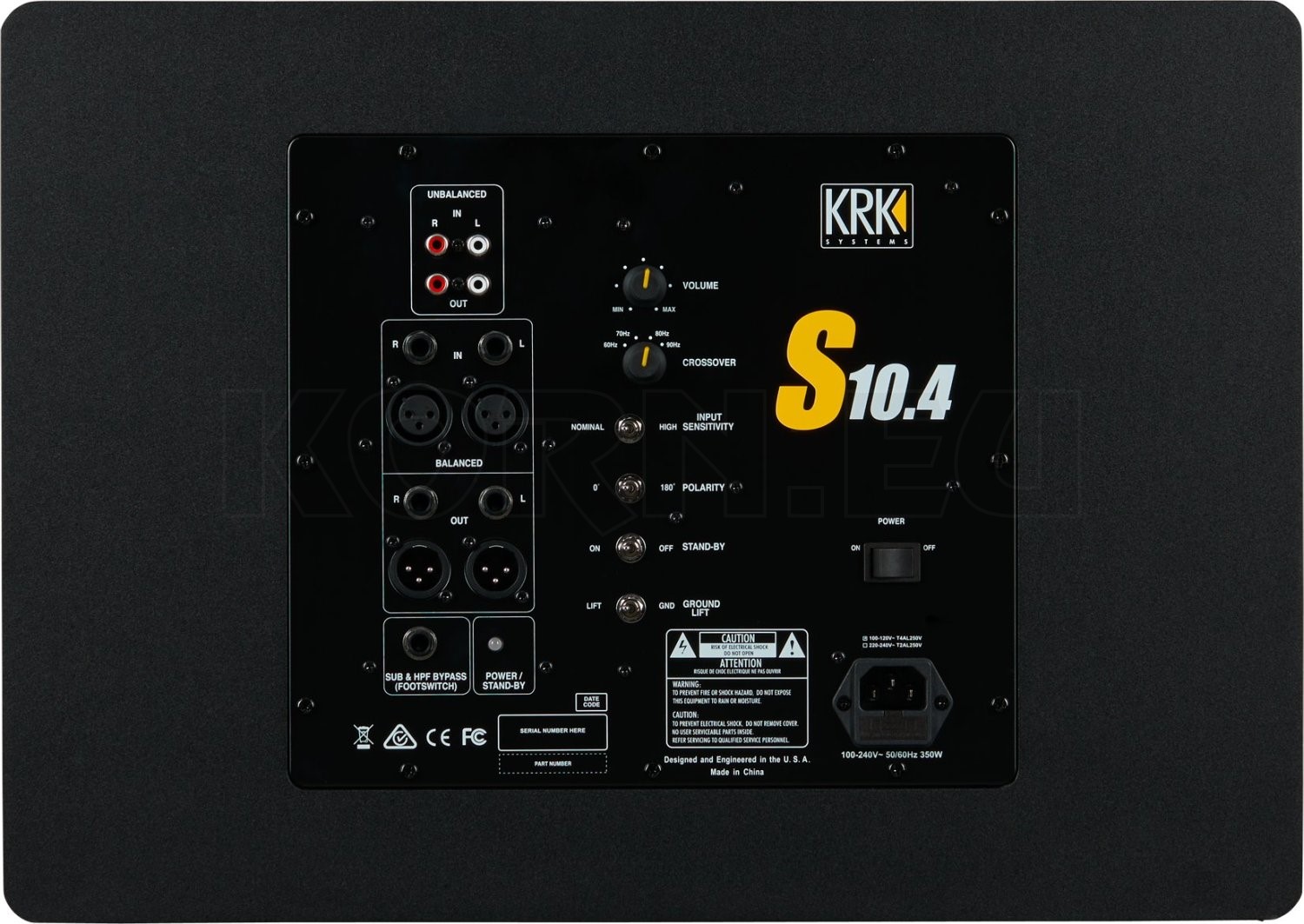KRK S10 G4 Studio Subwoofer Musikhaus