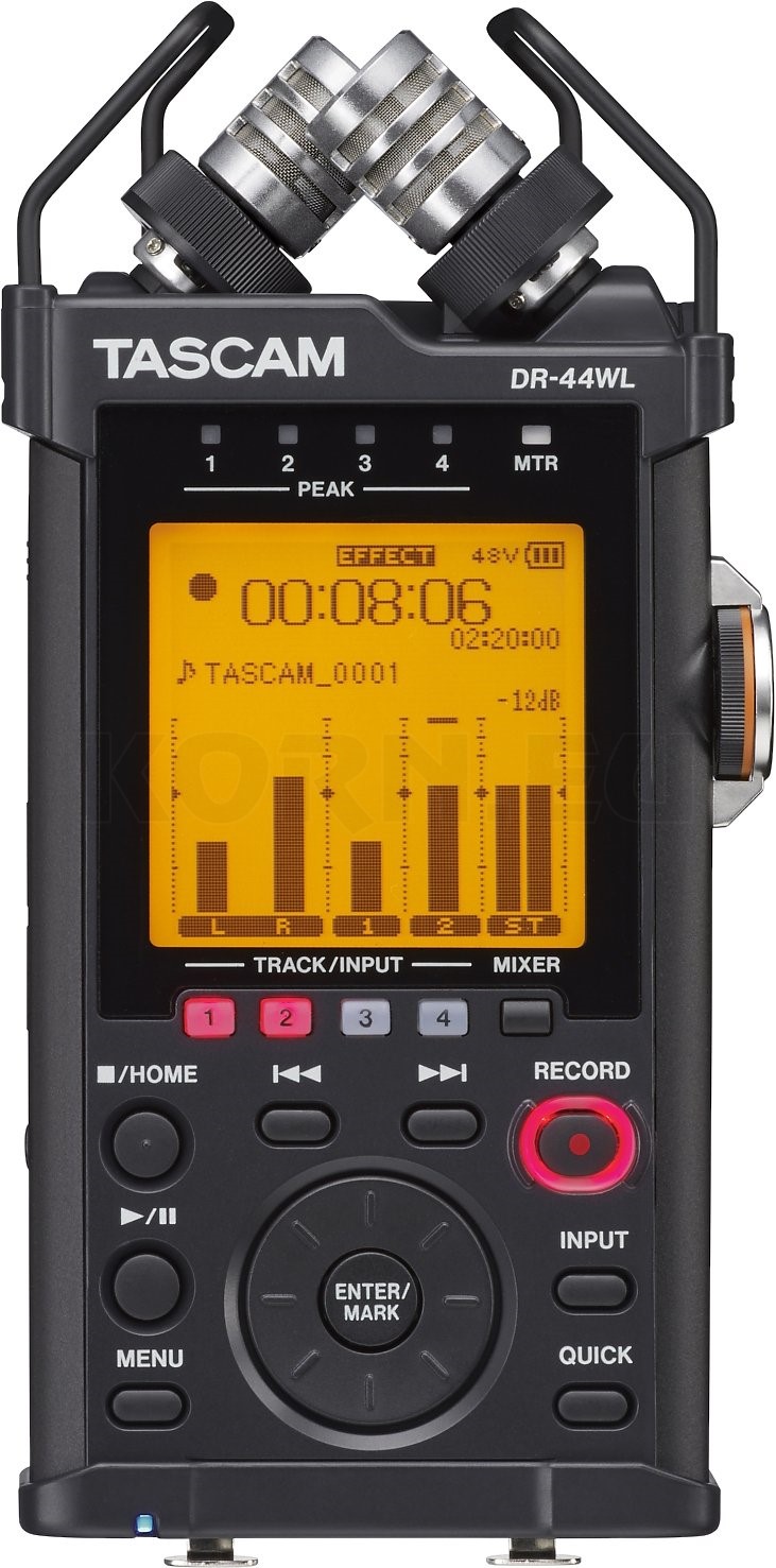 Tascam DR44WLB Mobiler Audio Recorder Musikhaus