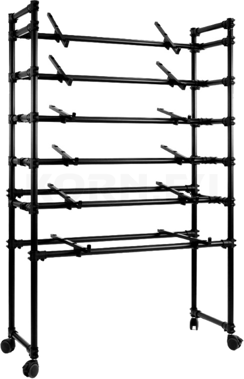 Jaspers KR2006150RB KeyboardRack mit Lenkrollen Musikhaus