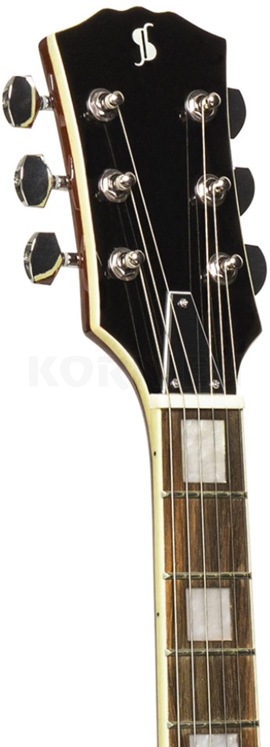 STAGG SEL-STD GOLD Standard L E-Gitarre | Musikhaus