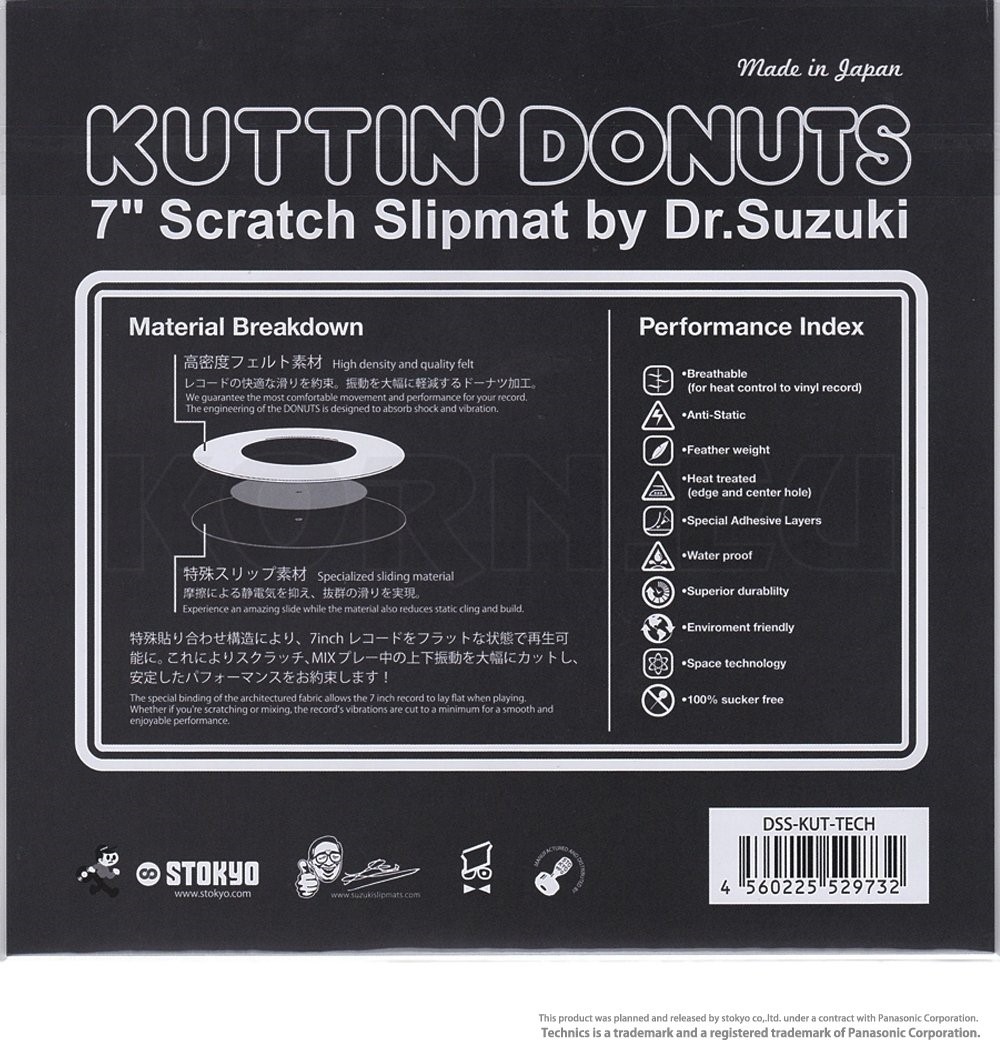 Dr.Suzuki 7“ Slipmats PerformanceEdition Technics