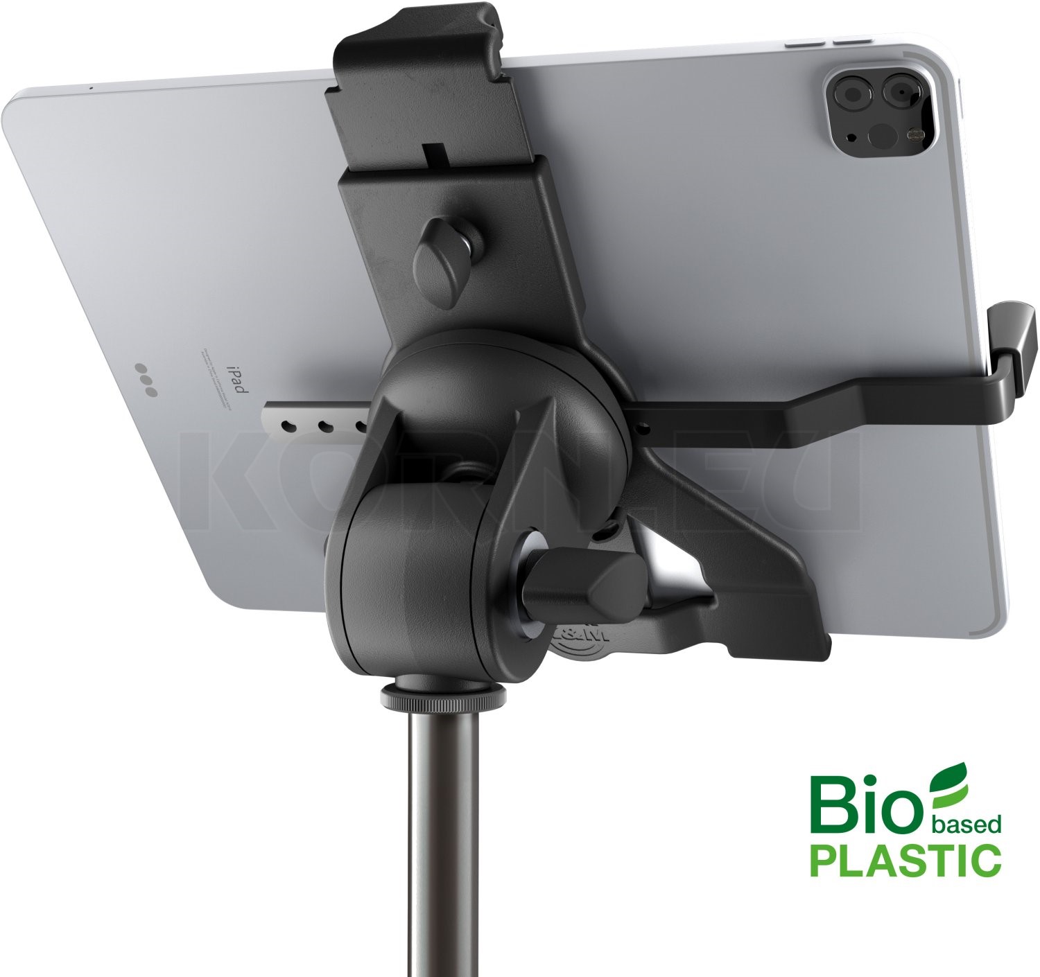 K&M 19766 Tablet Halterung Für Stative - Robust & Praktisch