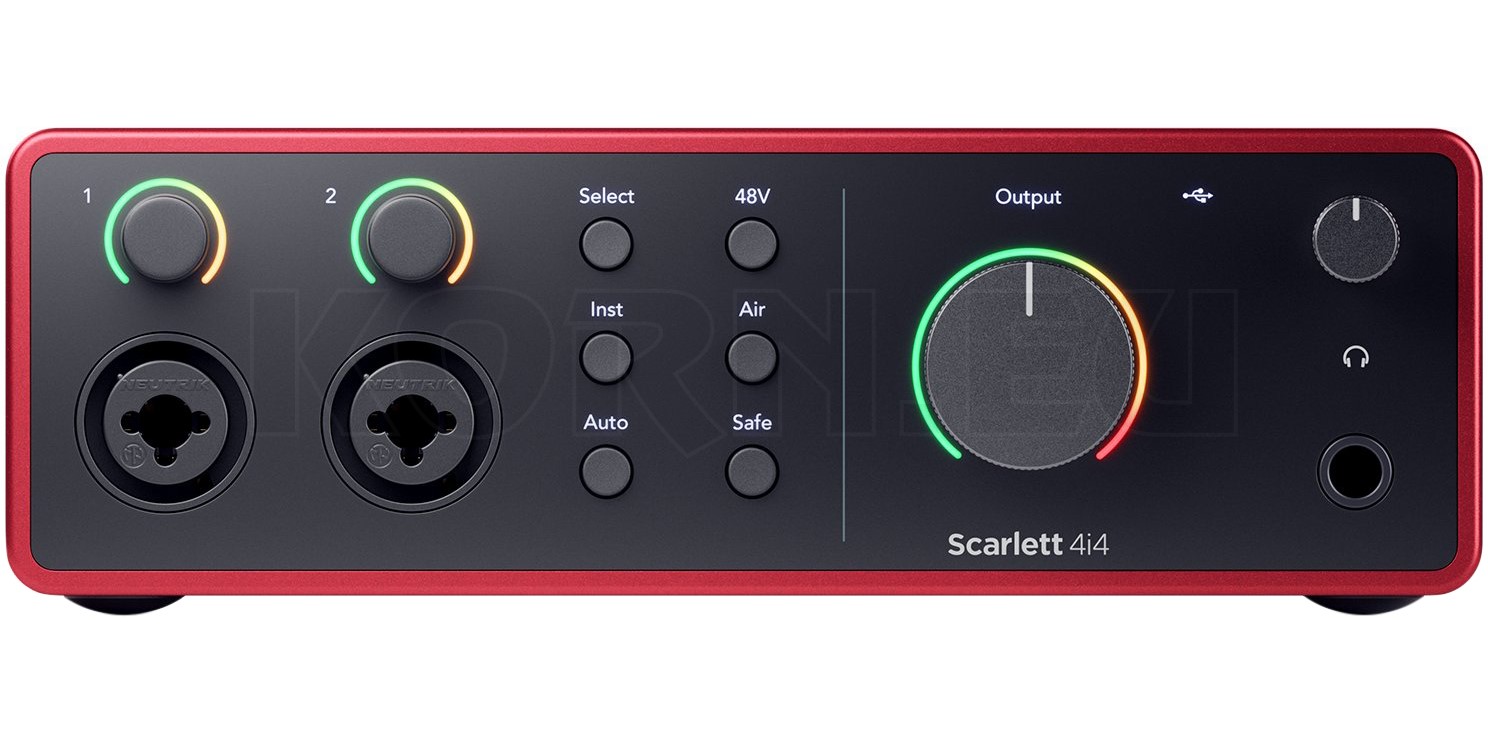 Focusrite Scarlett 4i4 4th Gen | Musikhaus