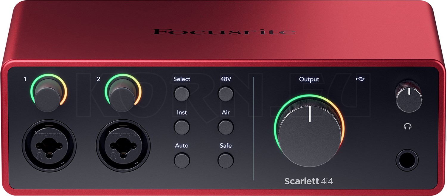Focusrite Scarlett 4i4 4th Gen Musikhaus