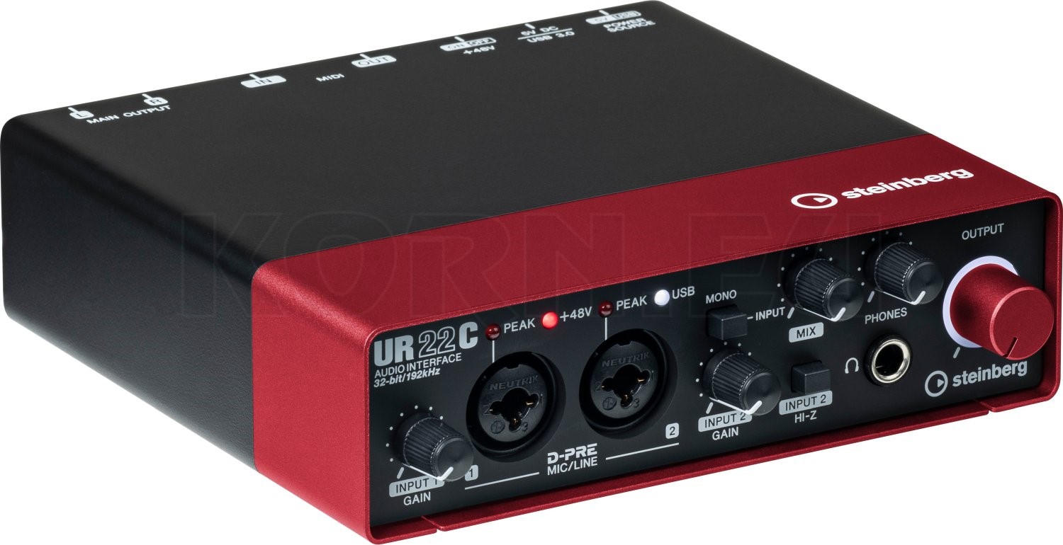 Steinberg UR22C USB 3 Audio Interface + iPad... Musikhaus