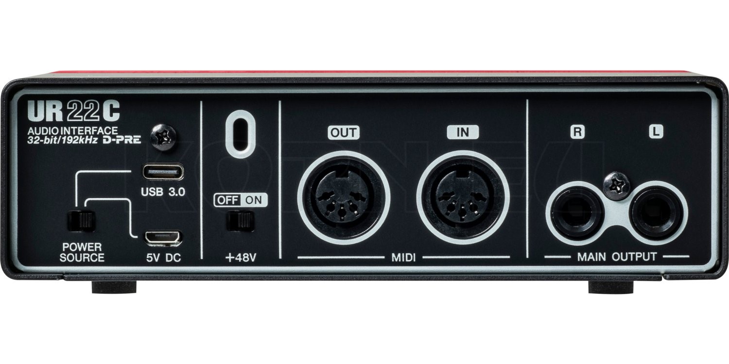 Steinberg UR22C USB 3 Audio Interface + iPad... Musikhaus