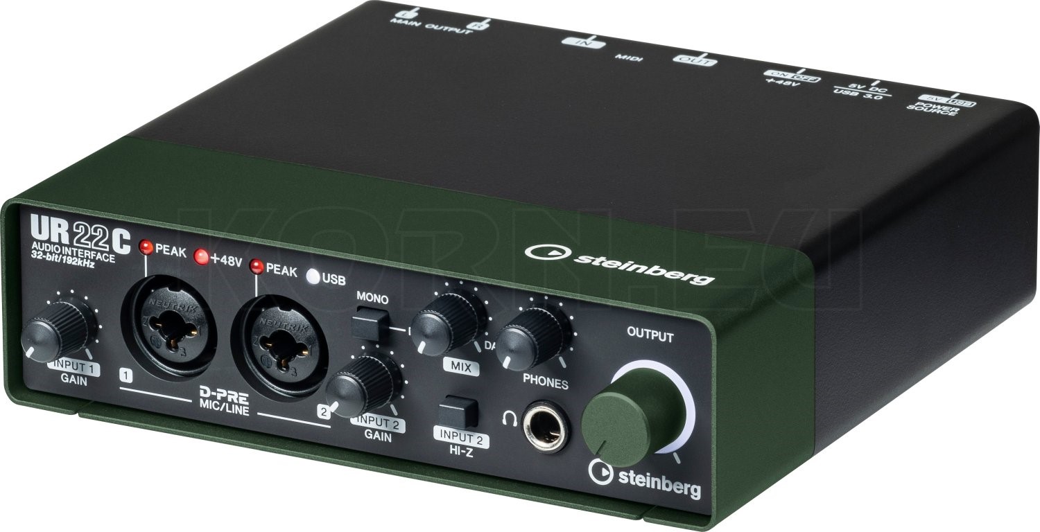 Steinberg UR22C USB 3 Audio Interface + iPad... Musikhaus