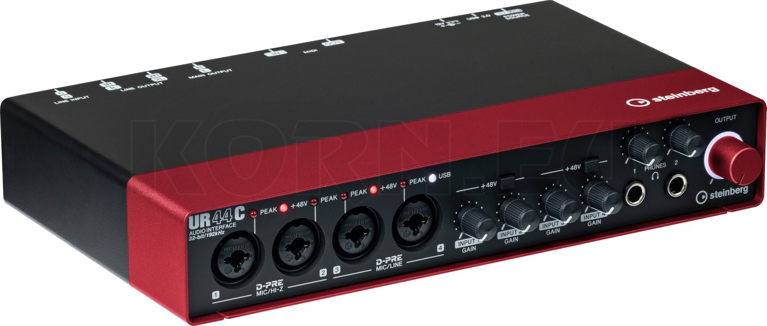 Steinberg UR44C USB 3 Audio Interface + iPad... Musikhaus