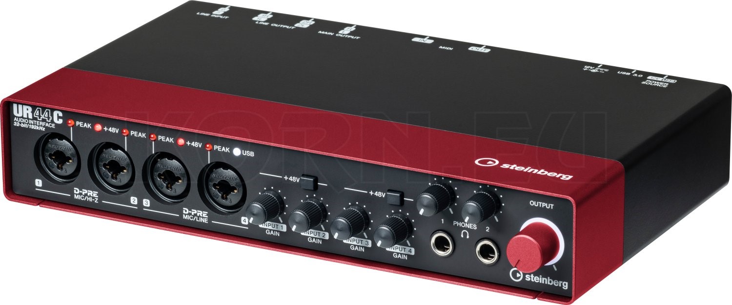 Steinberg UR44C USB 3 Audio Interface + iPad... Musikhaus