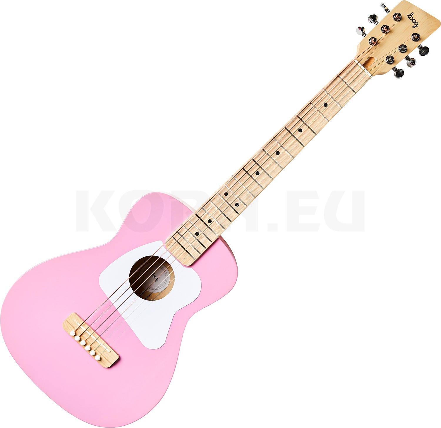 Loog Pro Acoustic Guitar VI Pink Kindergitarre