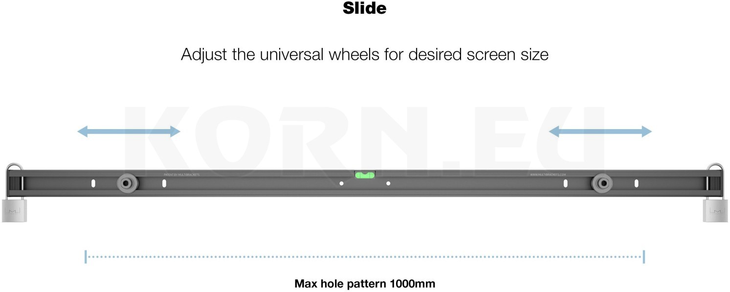 Multibrackets M Universal Public Wandhalterung...