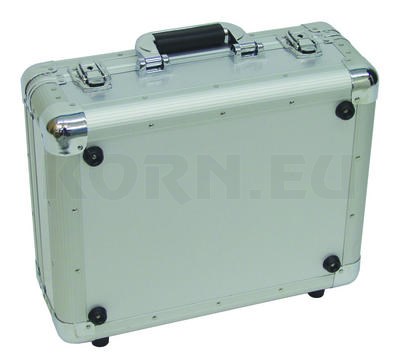 ROADINGER Platten-Case ALU 50/50 – Sicherer Transport Für Bis Zu 80 LPs
