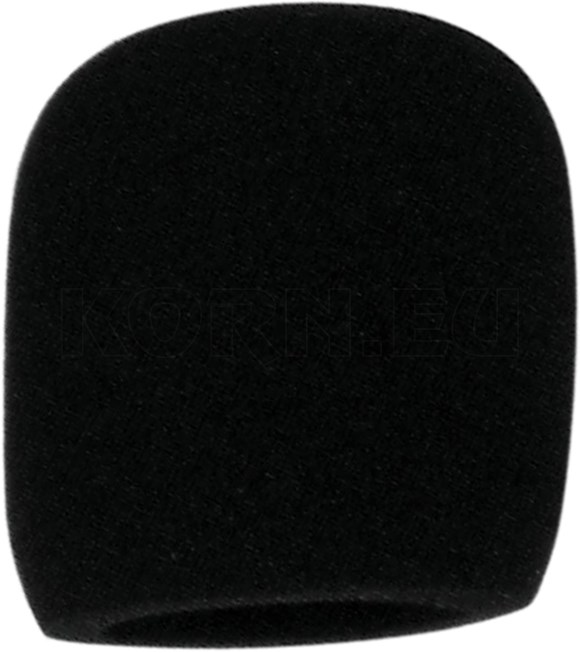 5 Stück Mikrofon-Windschutz Popschutz aus Schaumstoff in schwarz 40-50mm 