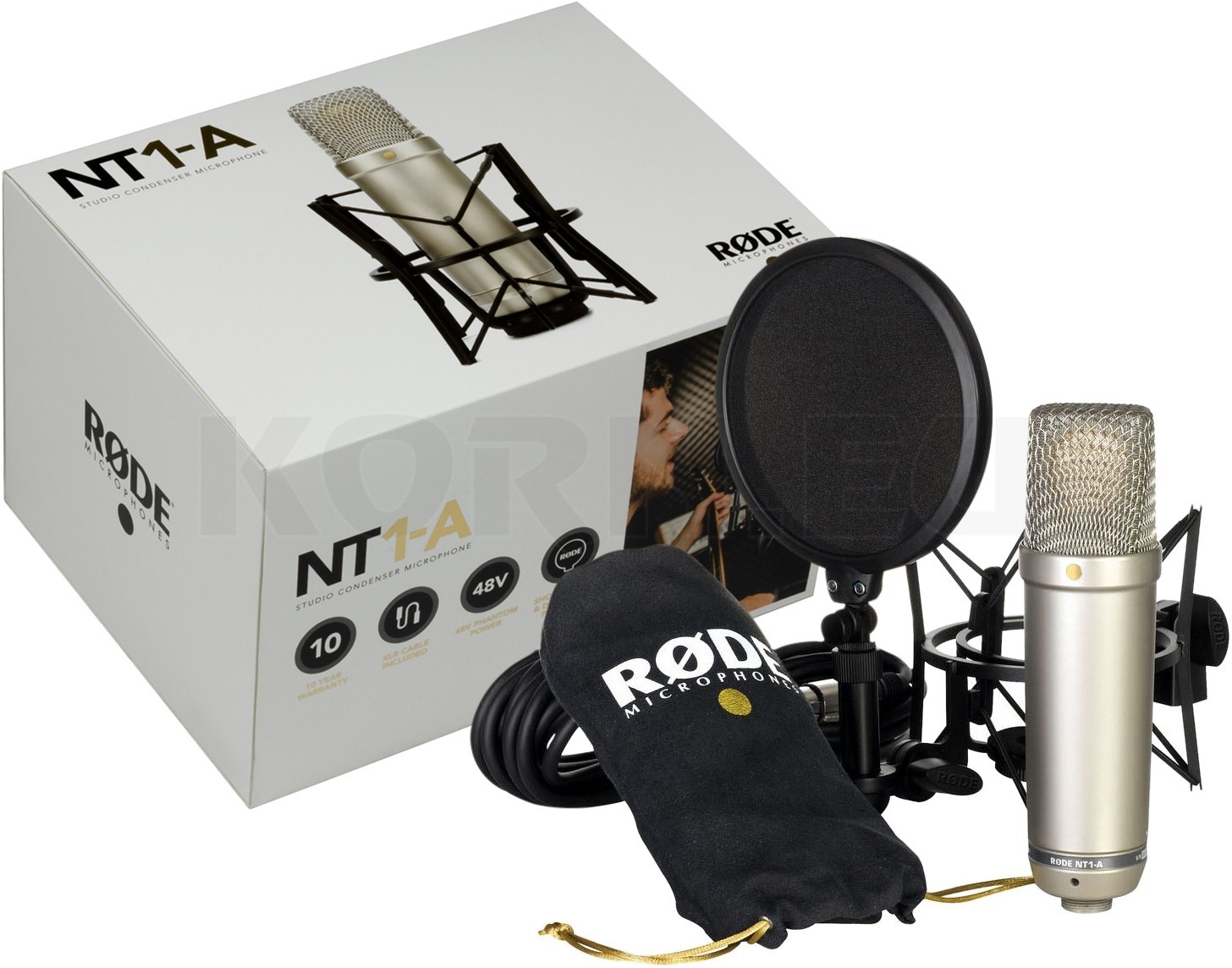Rode NT1-A Complete Vocal Recording Solution | music store