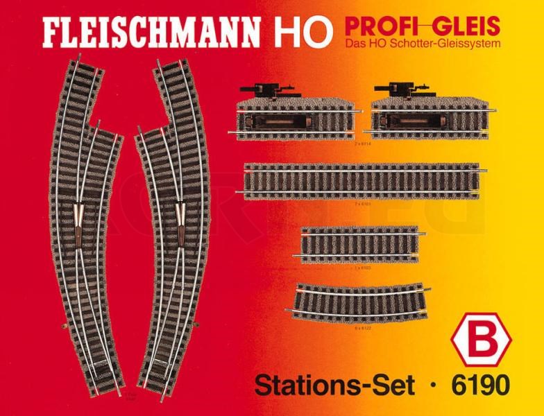 Fleischmann 6190 STATIONS-SET - Modellbahnshop