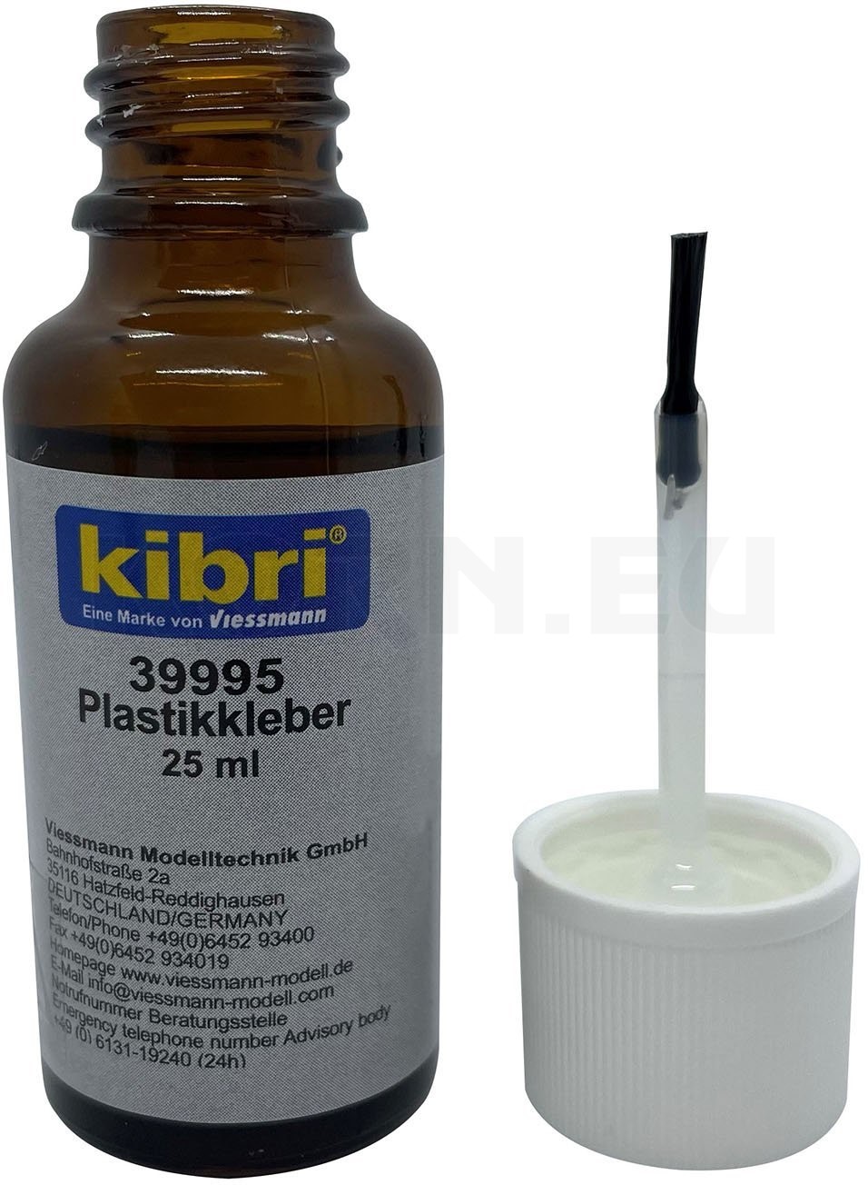 Kibri Plastikkleber 12 G – Mit Pinsel Für Modellbau & Basteln