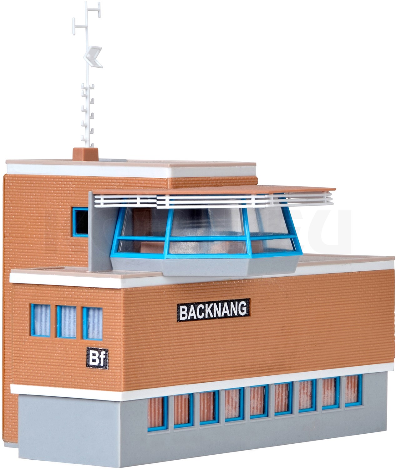 Kibri 7800 - Stellwerk Lichtenau - MBT Modellbau Gebäude Mit Tankanlage, 12x5x8 Cm