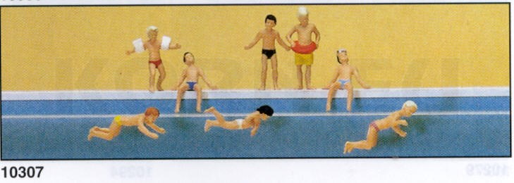 10307 Kinder im Schwimmbad - Modellbahnshop