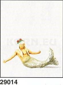 Preiser 29014 Sirenetta (Mermaid) Per Modellismo – Scala 1:87, Figura Dipinta - Foto 2
