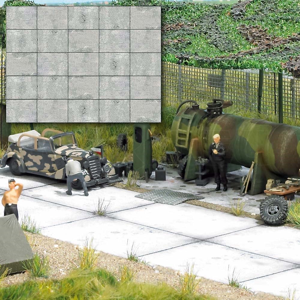 Busch 7412 Dekoplatten (2 Stück) - Modellbahnshop