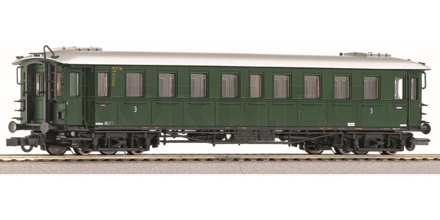 Roco 45496 3. Klasse Schnellzugwagen der DB Ep.III