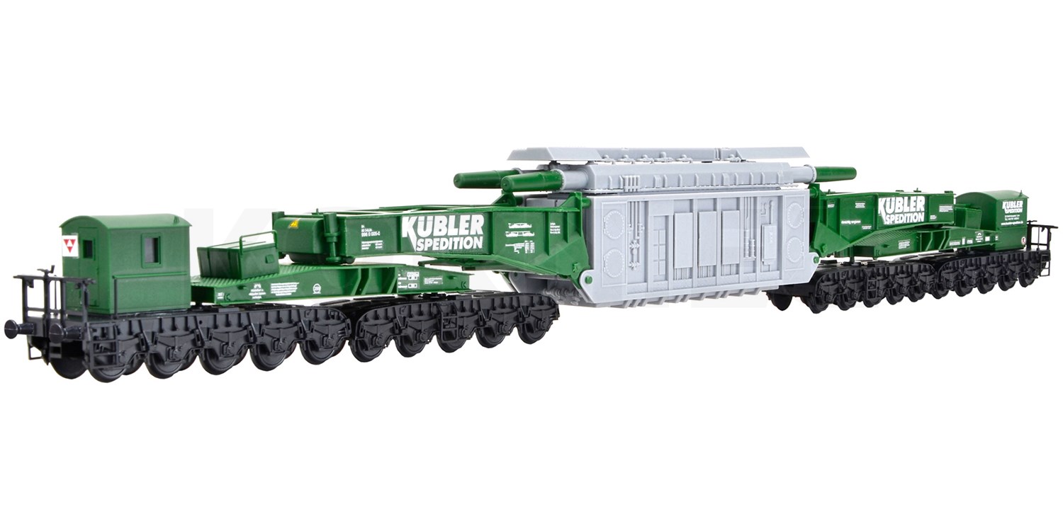 Kibri 16500 H0 Binario tieflade Carrello Man uaai 687.9 con