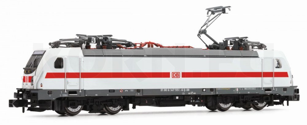 Locomotive électrique Fleischmann 73907 BR 147 002-0 DB AG Ep VI - Digitale Et Sonore