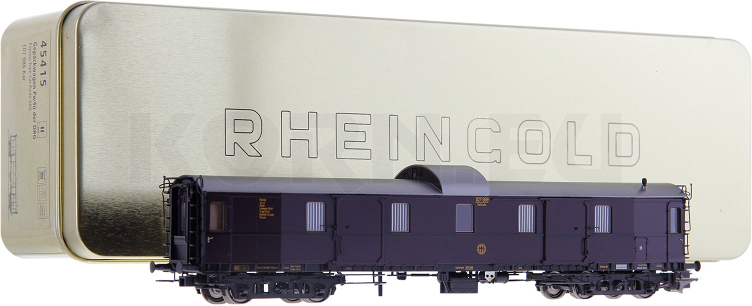 Brawa 45918 Rheingold-Wagenset DRG, Ep. II, DC...