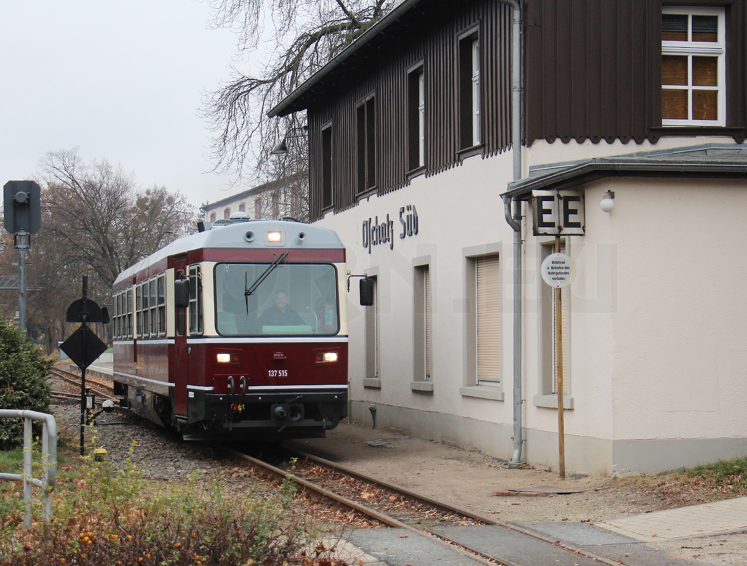 Leopold Halling H90 Dgb Triebwagen Vt 137 Döllnitzbahn 