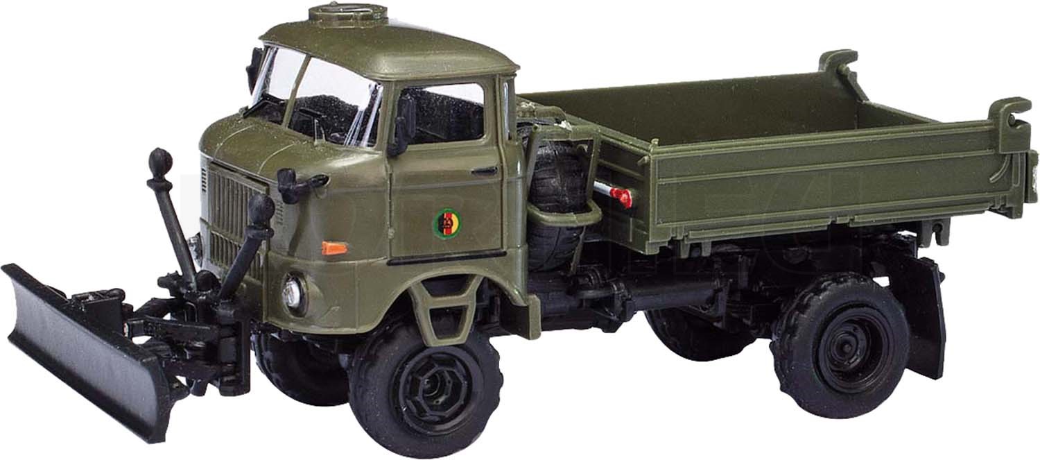 Busch Modellino IFA W50 3SK TB Berlin In Scala H0 - Colore Blu/Grigio, Dettaglio Fine