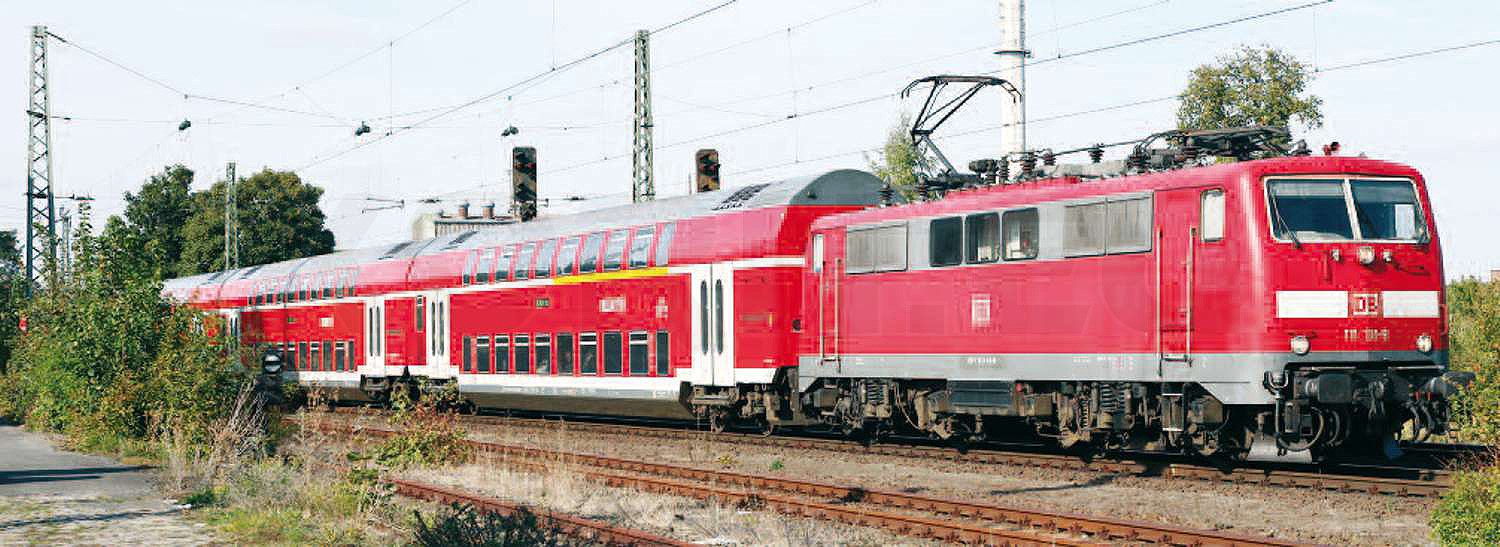 Kuehn 33124 Ellok BR111 verkehrsrot, Ep. V