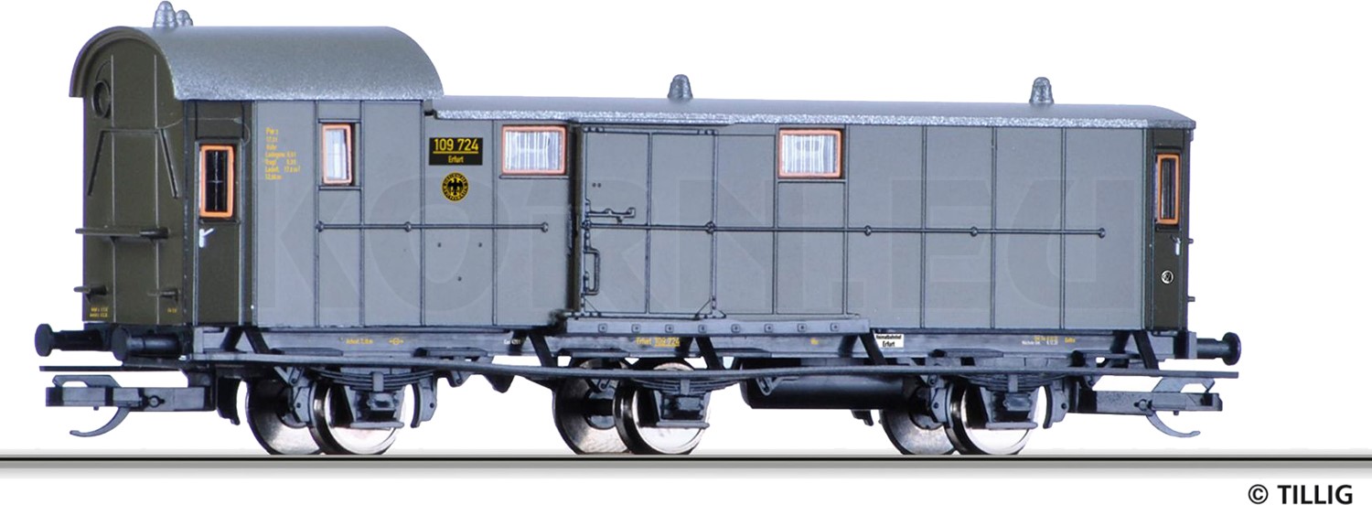 Tillig 13411 Packwagen Der DRG Ep II