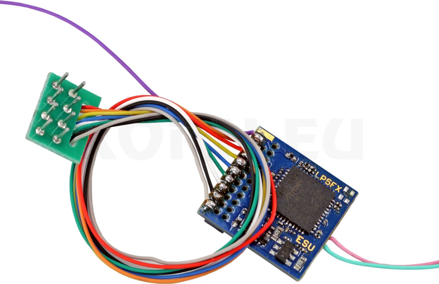 Décodeur digital micro 8 broches, NEM652 LokPilot 5 Fx DCC - ESU59110