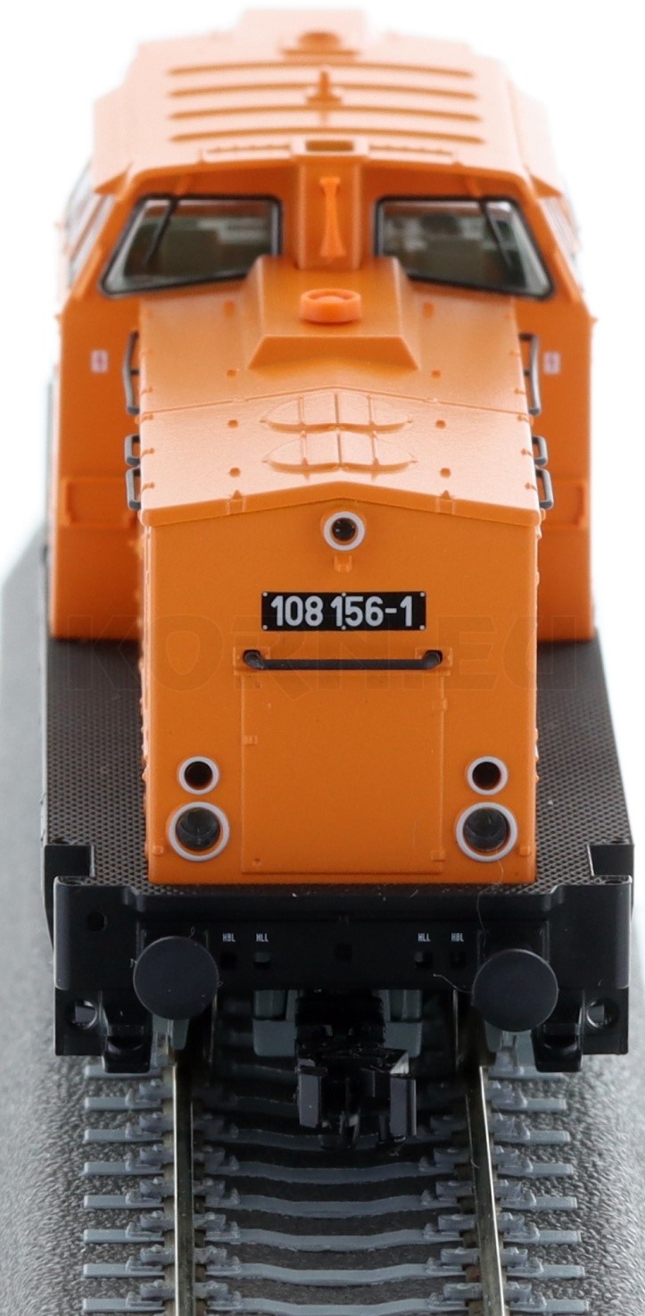 Locomotive Diesel Roco 36337 BR 108 DR Époque IV - Échelle TT, Sonore, Digitale - Neuf