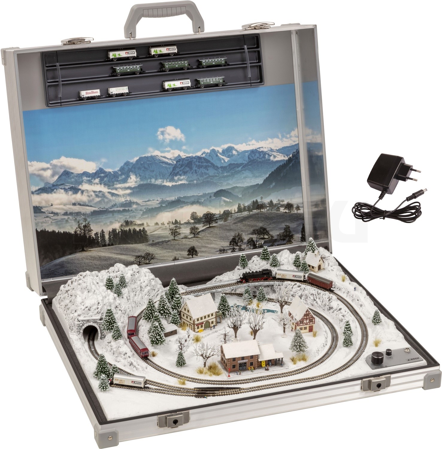 Noch 88318 Modellbahnkoffer “St. Anton” (mit Märklin...