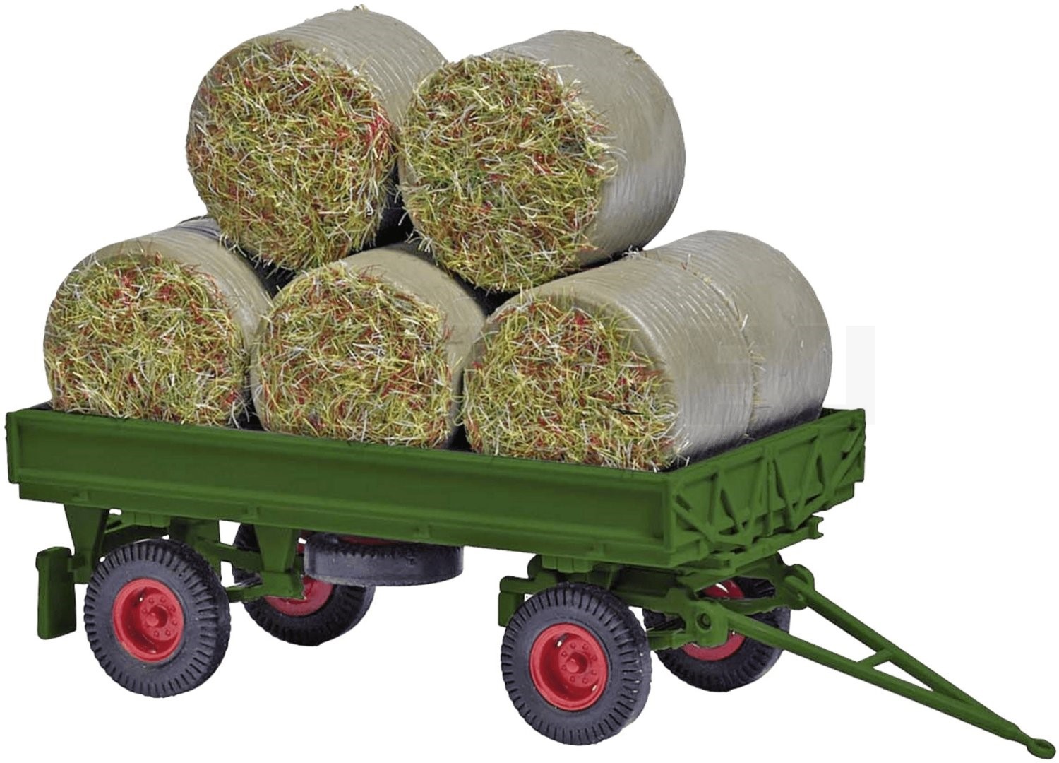 Busch 53009 Anhänger IFA HW 60 mit Strohballen