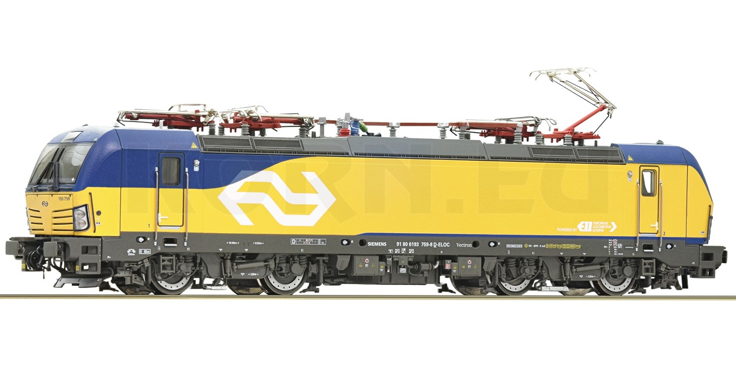 Locomotive électrique Roco 79974 Vectron 193 759-8 NS - Ep VI, Digital Son 3R (neuf)
