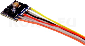 ESU 59120 - LokPilot 5 FX micro, Funktionsdecoder, DCC, NEM652 ESU 59120 - LokPilot 5 FX micro, Funktionsdecoder, DCC, NEM652