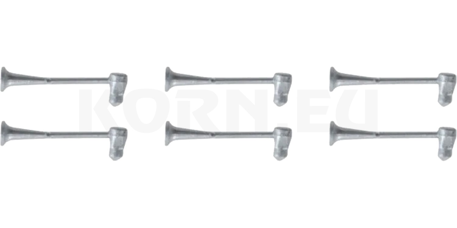 HERPA 053785 KLAXONS POUR CAMION 24 PIÈCES HERPA 053785 KLAXONS POUR